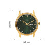 Gold With Green Dial Men Wrist Watch for Men Gold With Green Dial Men Wrist Watch for Men
