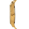 Gold Stainless Steel Strap White Dial Long Lasting IGP Plated Day and Date Wrist Watch for Men