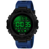 HARBOR 9098 Blue PU Strap Digital Sports Watch For Men & Boys