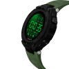 HARBOR 9098 Green PU Strap Digital Sports Watch For Men & Boys