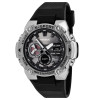 Harbor 9125 Black PU Strap Watch For Men