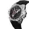 Harbor 9125 Black PU Strap Watch For Men