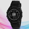 HARBOR 9134 Black PU Strap Digital Sports Watch For Men & Boys